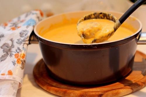 Тыквенный суп - пюре с фрикадельками. 09 Тыквенный суп - пюре с фрикадельками. 09