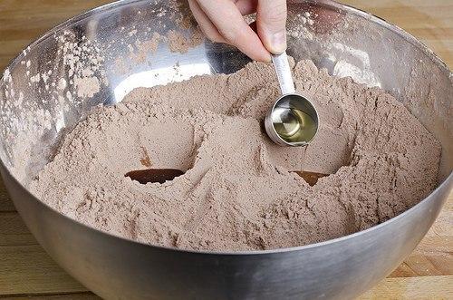 Быстрые шоколадные кексы без яиц. 03 Быстрые шоколадные кексы без яиц. 03