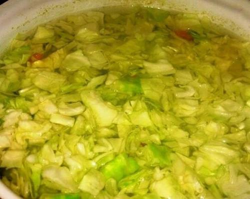 Суп C жapеным mяcоm. 04