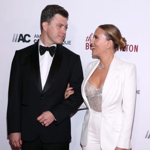 Скарлетт и ее муж колин жост вместе появились на 35-ежегодной премии американского кинематографа в Калифорнии. 03