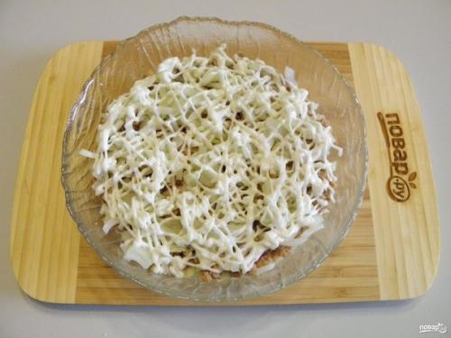 Салат Мимоза новогодний. 06 Салат Мимоза новогодний. 06