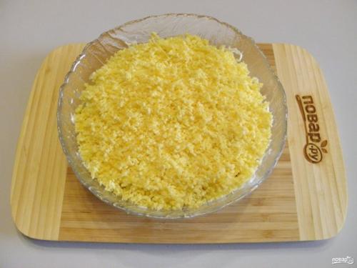 Салат Мимоза новогодний. 08 Салат Мимоза новогодний. 08