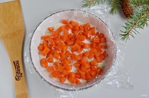 Заливной салат с креветками и авокадо. 07 Заливной салат с креветками и авокадо. 07