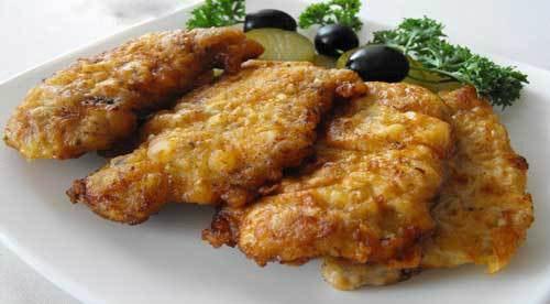 Свиные отбивные в кляре. Свиные отбивные в кляре.