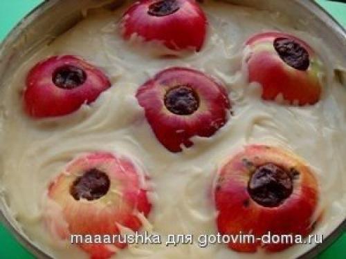 Пирог Яблочки с Шоколадом. 02