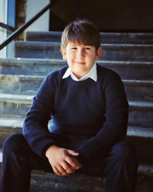 Актриса Анна Цуканова - котт со своим сыном. 04