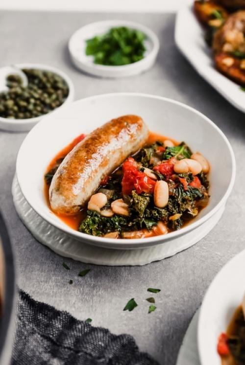 Тосканские сосиски с фасолью. 02 Тосканские сосиски с фасолью. 02