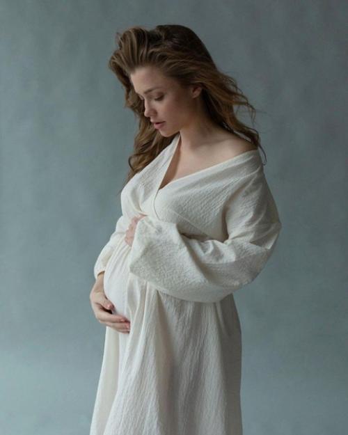 Красивая беременная Алина ланина. 02