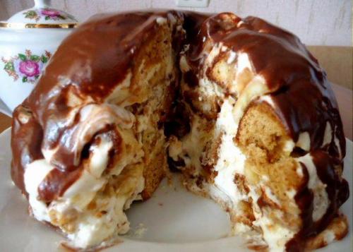 Торт из пряников. Торт из пряников.