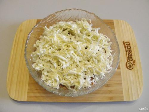 Салат Мимоза новогодний. 07 Салат Мимоза новогодний. 07