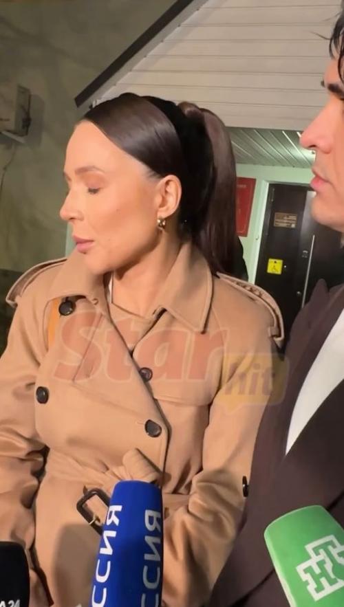 Лерчек чуть не заплакала, когда благодарила журналистов. 01