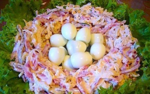 Топ - 5 вкусных салатов для праздничного стола. Топ - 5 вкусных салатов для праздничного стола.