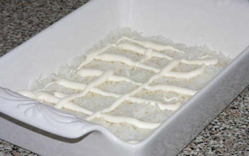 Рецепт салата Мимоза. 02