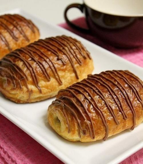 Круассаны с шоколадом. 09 Круассаны с шоколадом. 09