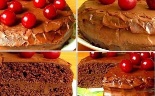 Торт Пища Дьявола. Шоколадный торт "Пища Дьявола".