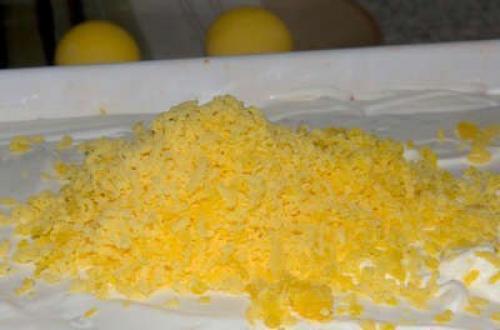 Рецепт салата Мимоза. 08