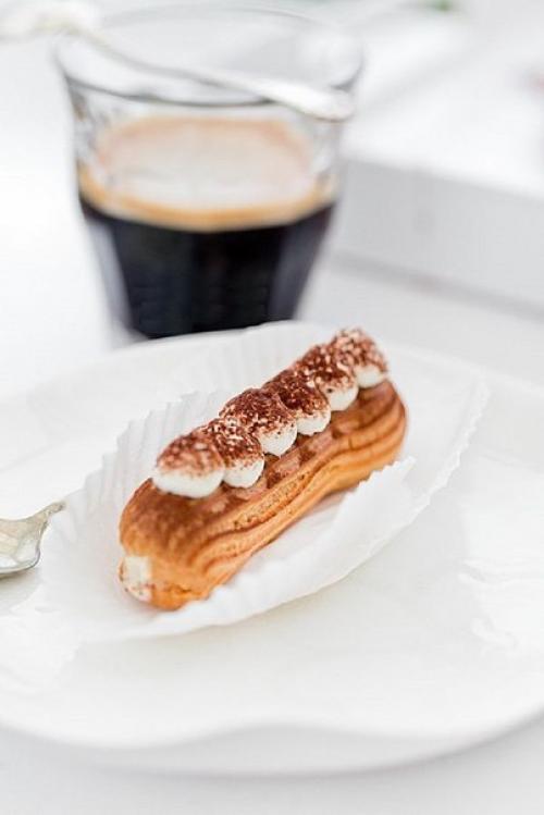 Эклеры с кремом тирамису. 01 Эклеры с кремом тирамису. 01