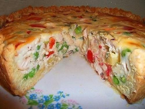 Открытый чудо - пирог.

