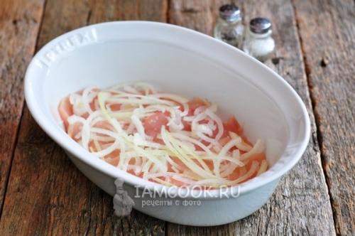 Курица под овощной шубой. 02 Курица под овощной шубой. 02