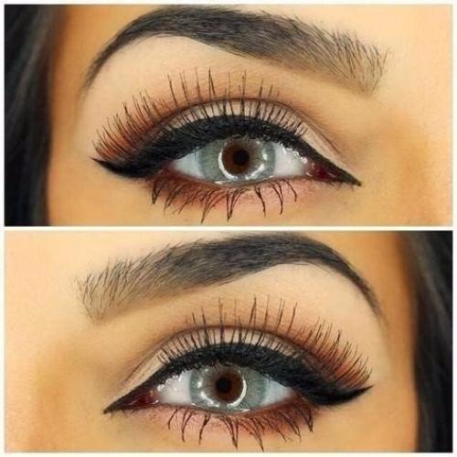 Придать форму бровям.

