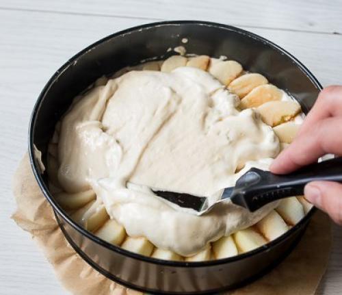 Классическая яблочная шарлотка. 06 Классическая яблочная шарлотка. 06