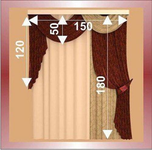 Как снять размеры для штор и расчитать расход ткани. 01 Как снять размеры для штор и расчитать расход ткани. 01