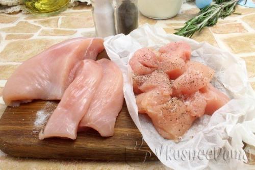 Куриное Филе в духовке под картофелем. 03 Куриное Филе в духовке под картофелем. 03