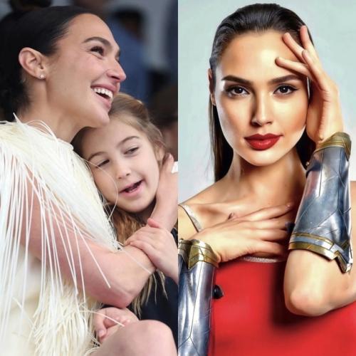 Галь гадот из-за странного поцелуя с дочерью раскритиковали. 01