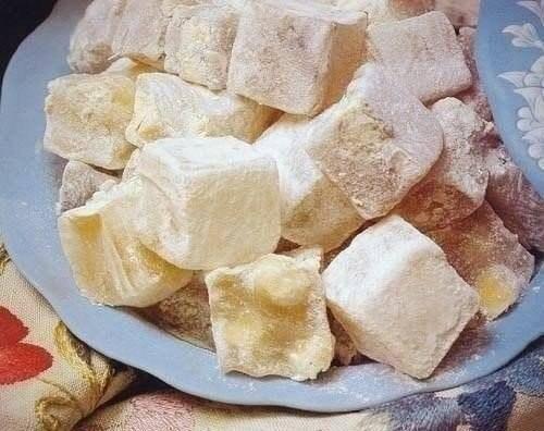 Рахат лукум. Ингредиенты: Рахат лукум. Ингредиенты: