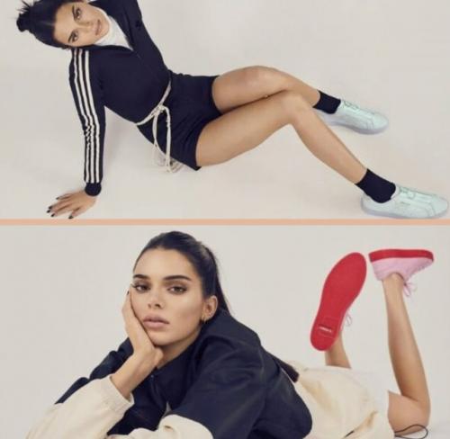 Adidas Originals представил новое лицо бренда - модель Кендалл дженнер. 01