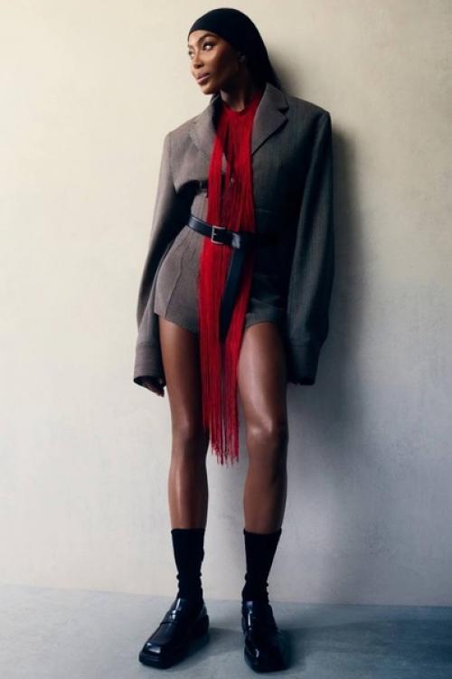 Супермодель наоми Кэмпбелл на новой обложке австралийского Vogue. 03