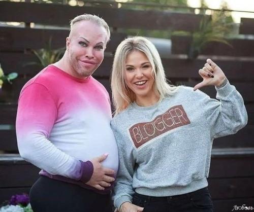 Вот такая вот неординарная пара: Александр шпак и Ирина мещанская. 03