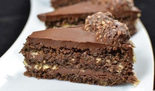 Торт Ferrero Rocher. Торт Ferrero Rocher.