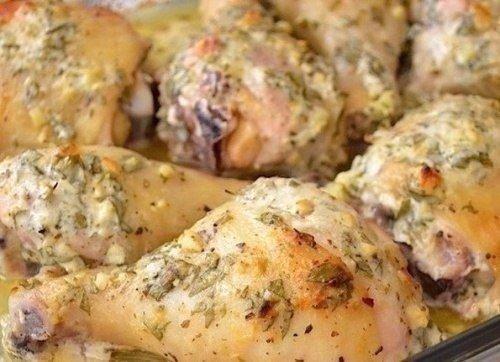 Куриные голени в сметанном маринаде. Куриные голени в сметанном маринаде.