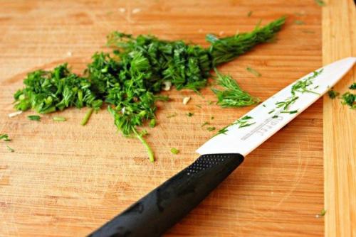 Яичница - болтунья в слоёном тесте. 04