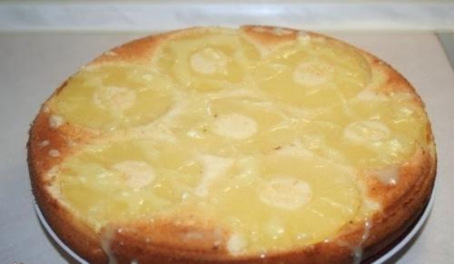 Ананасовый пирог вверх дном. Ананасовый пирог вверх дном.