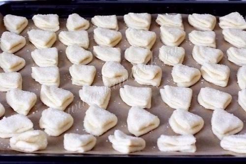 Творожное печенье Уголки. 07 Творожное печенье Уголки. 07