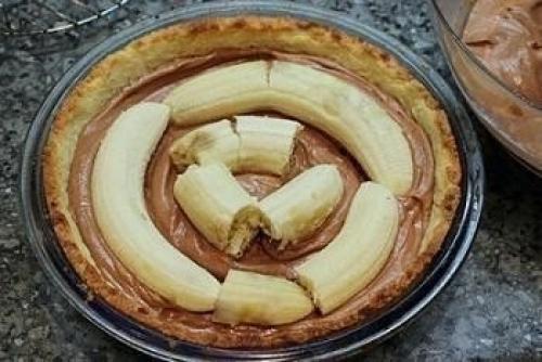 Вкуснейший торт с бананами и шоколадным муссом! 07 Вкуснейший торт с бананами и шоколадным муссом! 07