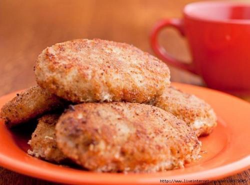 Сочные котлеты с капустой.