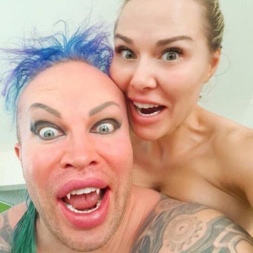 Вот такая вот неординарная пара: Александр шпак и Ирина мещанская. 01