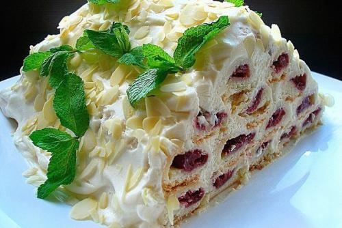 Торт Зимняя Вишня. Торт Зимняя Вишня.