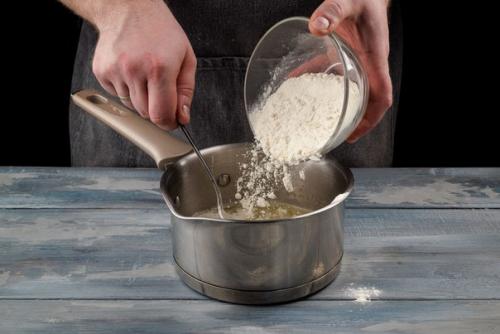 Профитроли со сливочным сыром и лососем. 02