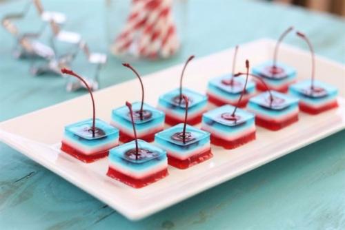 Желе - Шоты из шампанского.