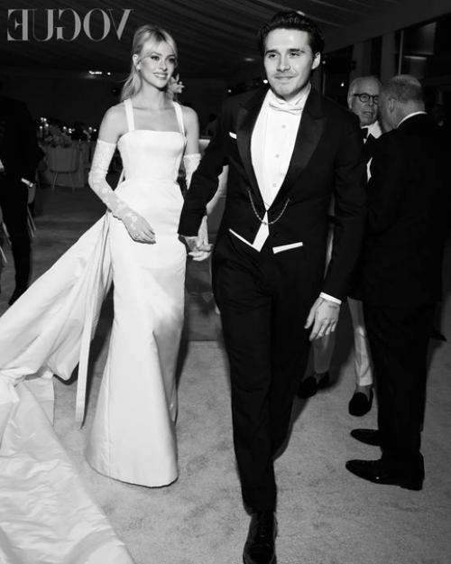 Свадьба Века в Майами: старший сын Бекхэмов бруклин женился на своей девушке Николе пельтц. 01