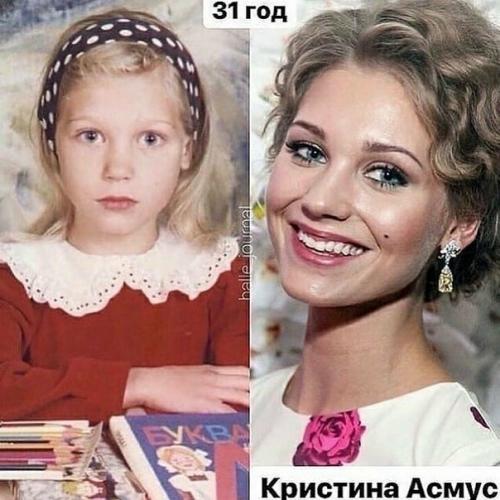 Актрисы отечественного. Кинематографа: в детстве и сейчас. 01