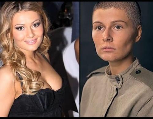 Те самые актрисы, которые побрили голову ради роли в фильме. 02