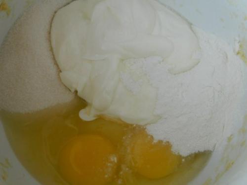 Вишнёво - творожный пирог от Юлии Матвеевой. 05