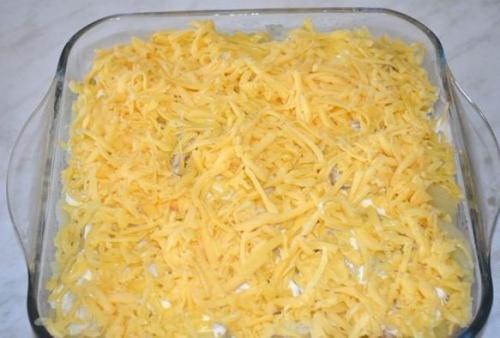 Картофельная запеканка со скумбрией. 02