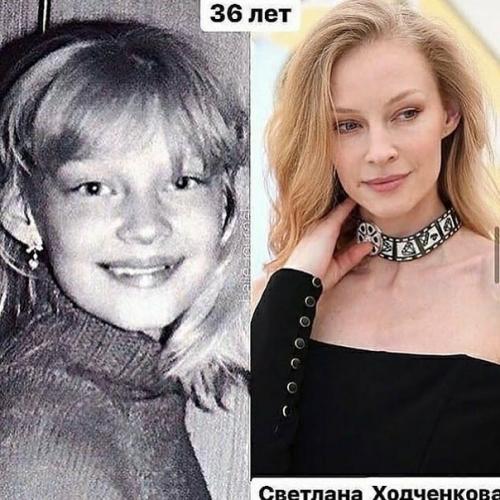 Актрисы отечественного. Кинематографа: в детстве и сейчас. 04