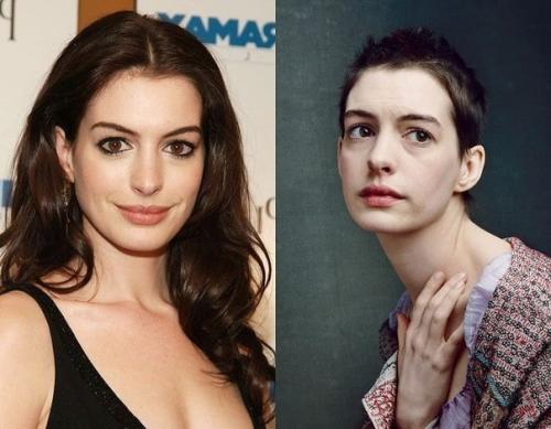 Те самые актрисы, которые побрили голову ради роли в фильме. 03